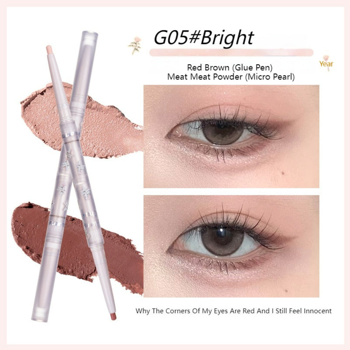 Collection of Chu Chu Baby Double Header Eyeliner in a gallery layout