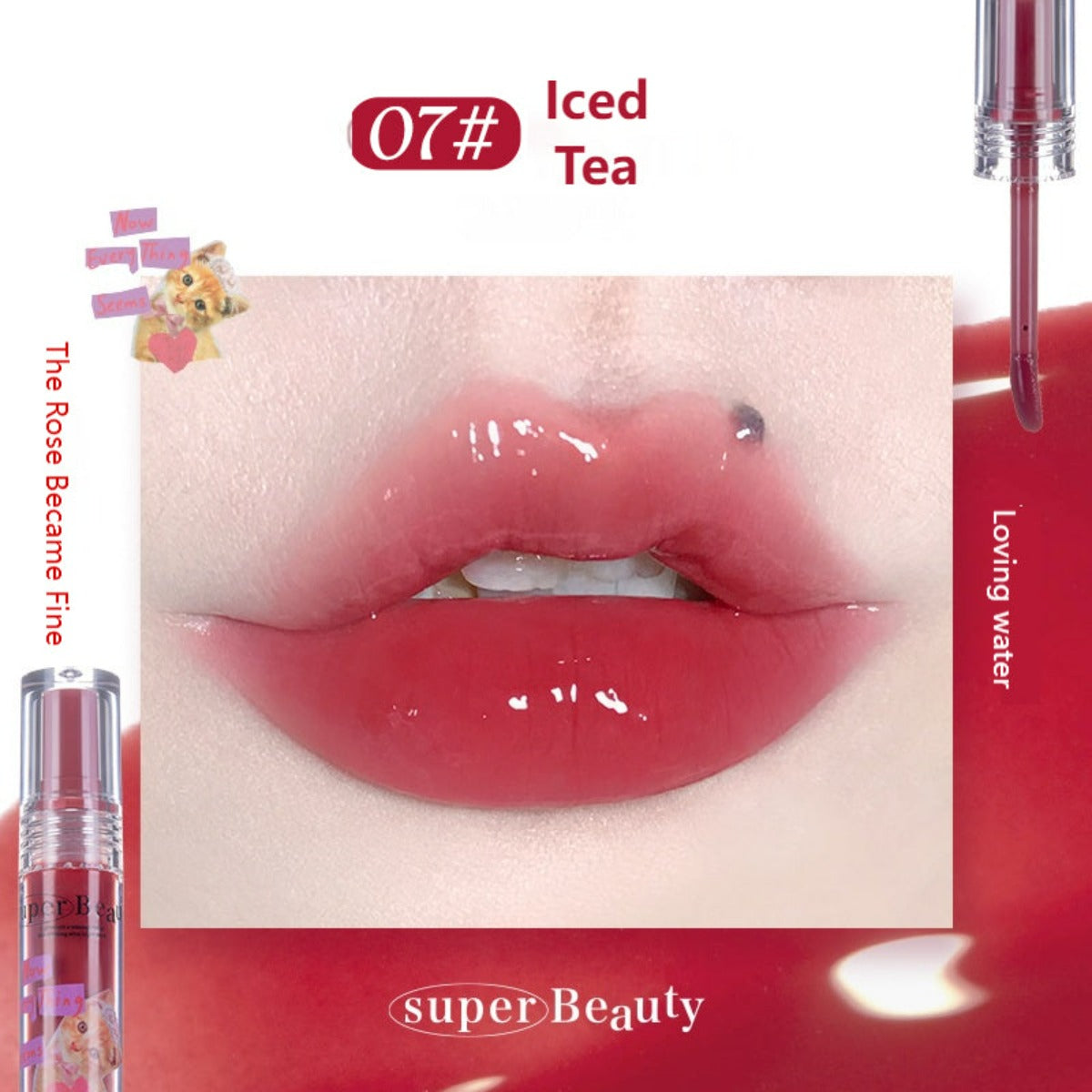 Collection of I Am Super Beauty Lip Gloss Serum in a gallery layout