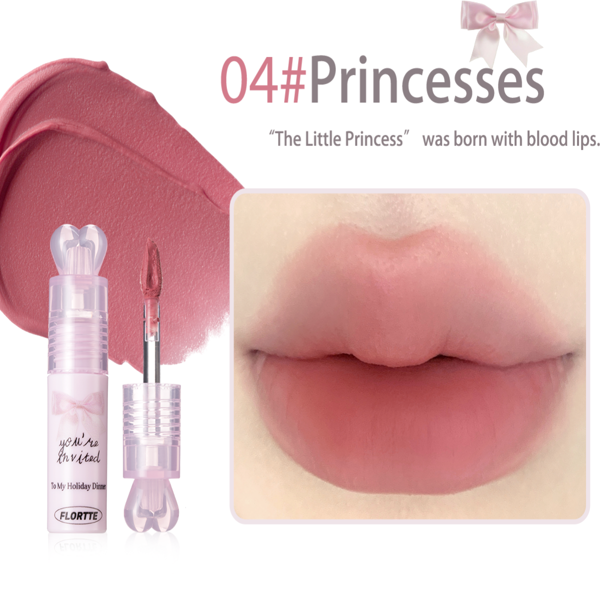 Small Bowknot Series Film-Forming Lip Cream