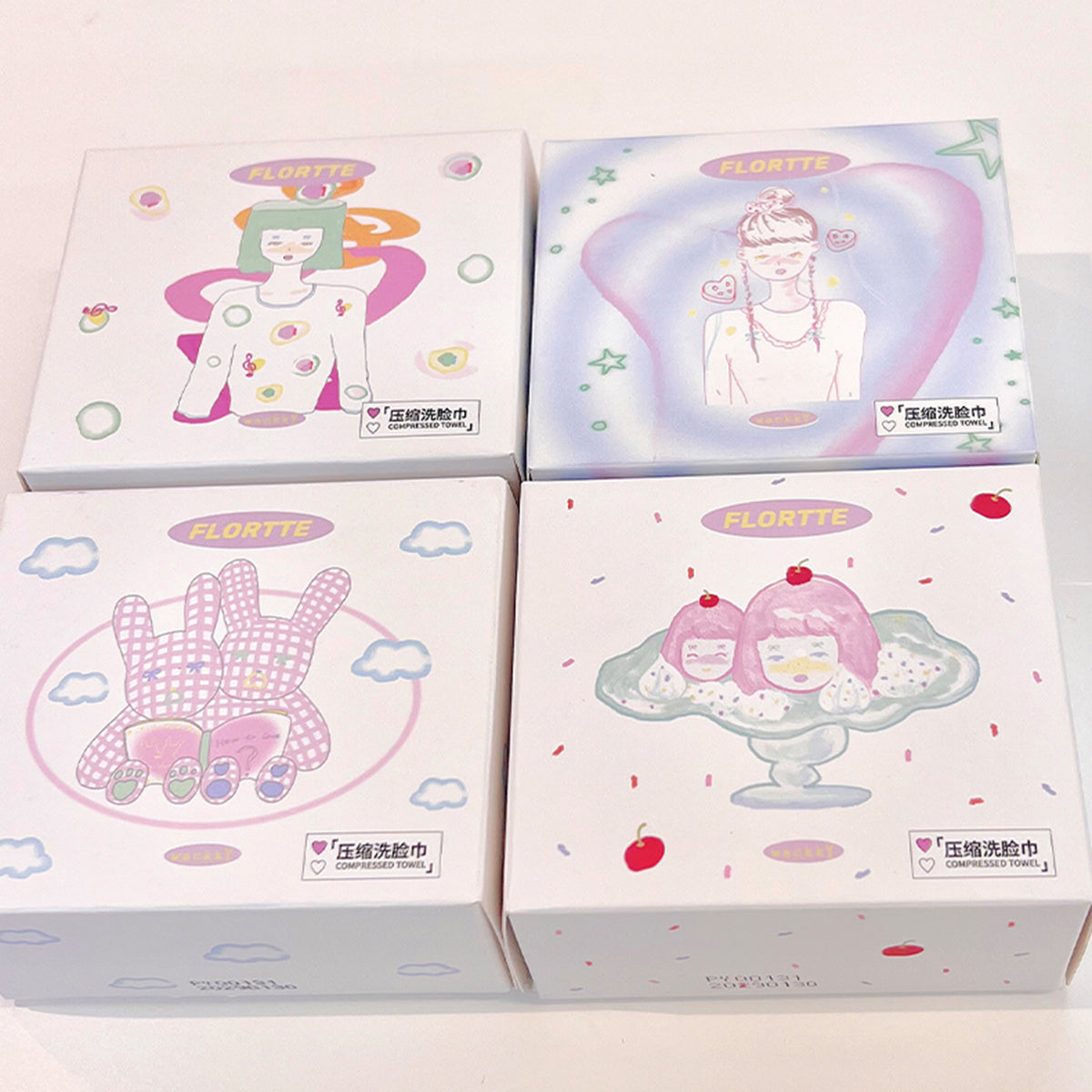 Collection of Wackky Girl‘s World Compression Wash Towel in a gallery layout