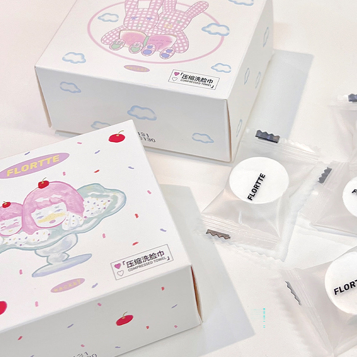 Collection of Wackky Girl‘s World Compression Wash Towel in a gallery layout