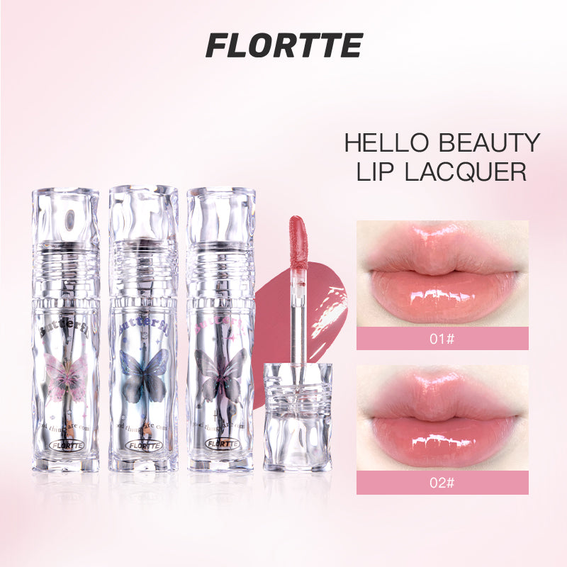 Butterfly Hello Beauty Lip Lacquer Antihaft-Becher 