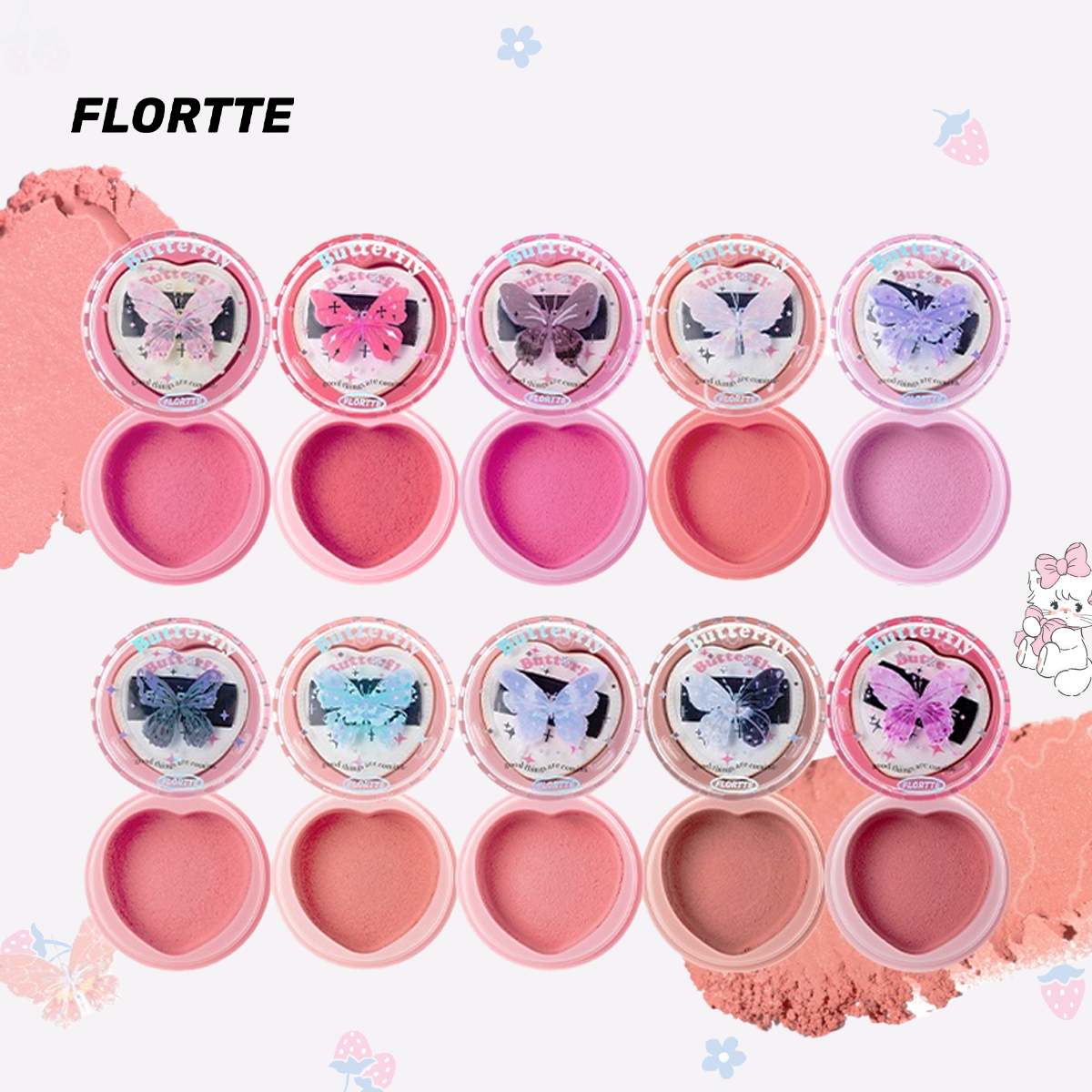 Collection of Hello Beauty Airy Cream Blush in a gallery layout