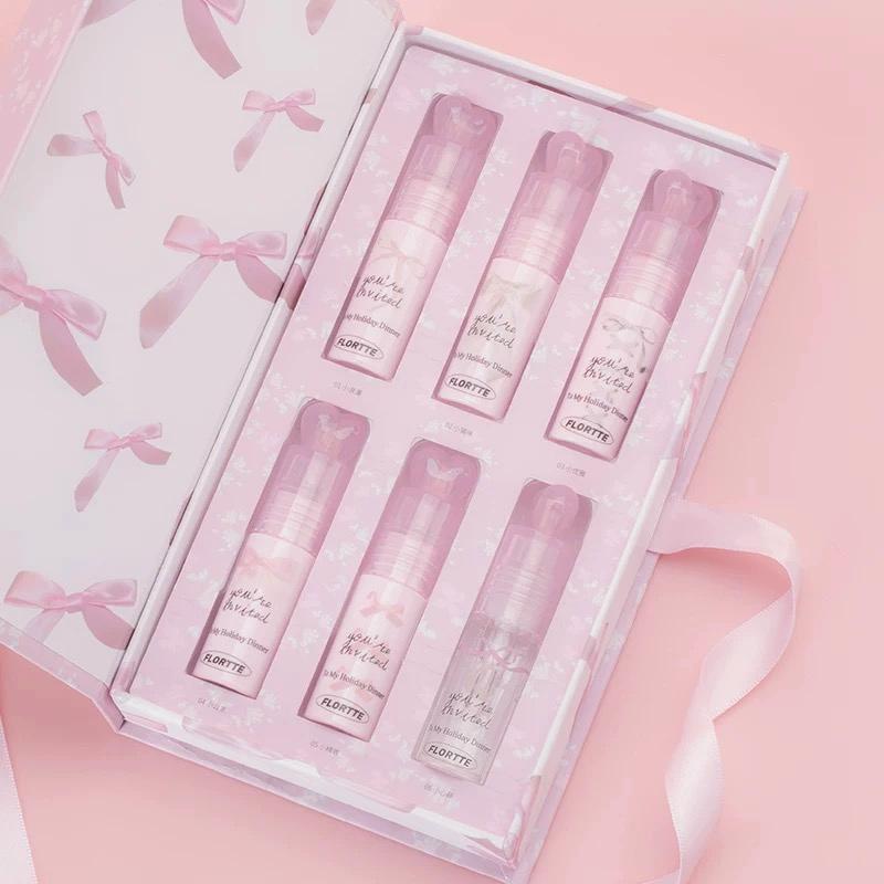 Small Bowknot Series Film-Forming Lip Cream Gift Set