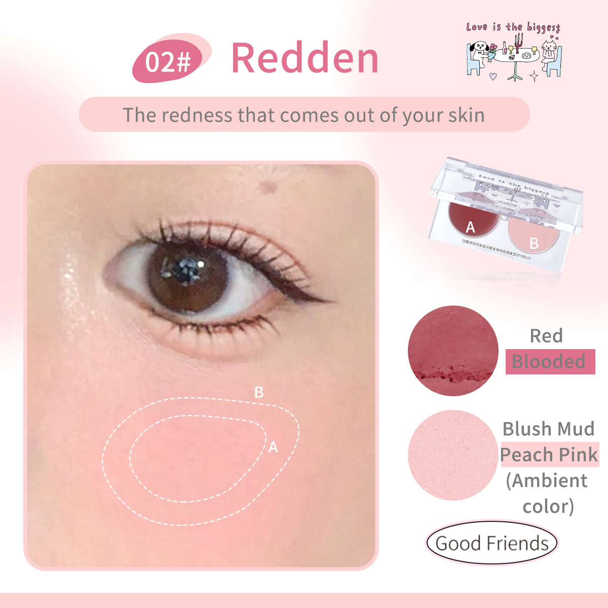 Collection of Good Friends Club Multi Purpose＆Blusher in a gallery layout