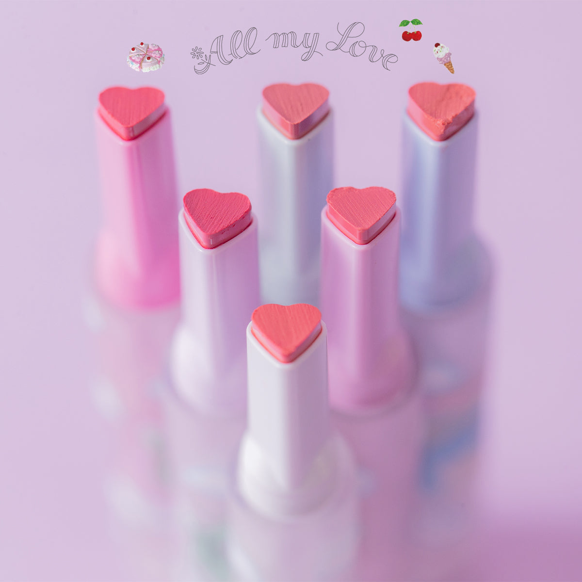 Collection of Girl's World Lip Mud in a gallery layout