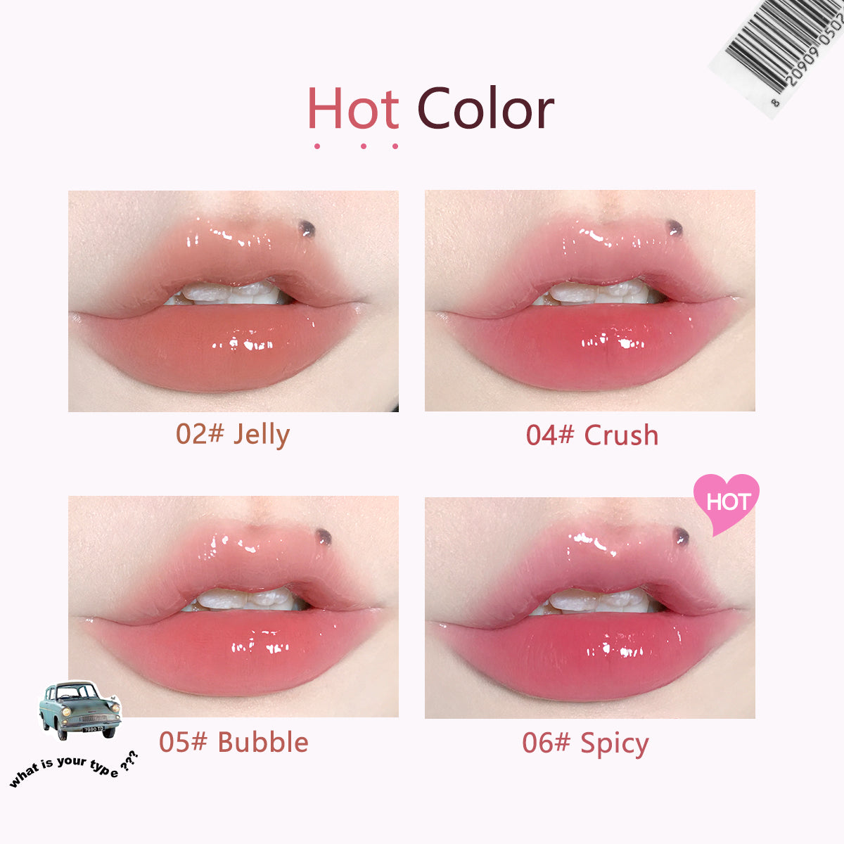 Collection of I Am Super Beauty Jelly Heart Lipstick in a gallery layout