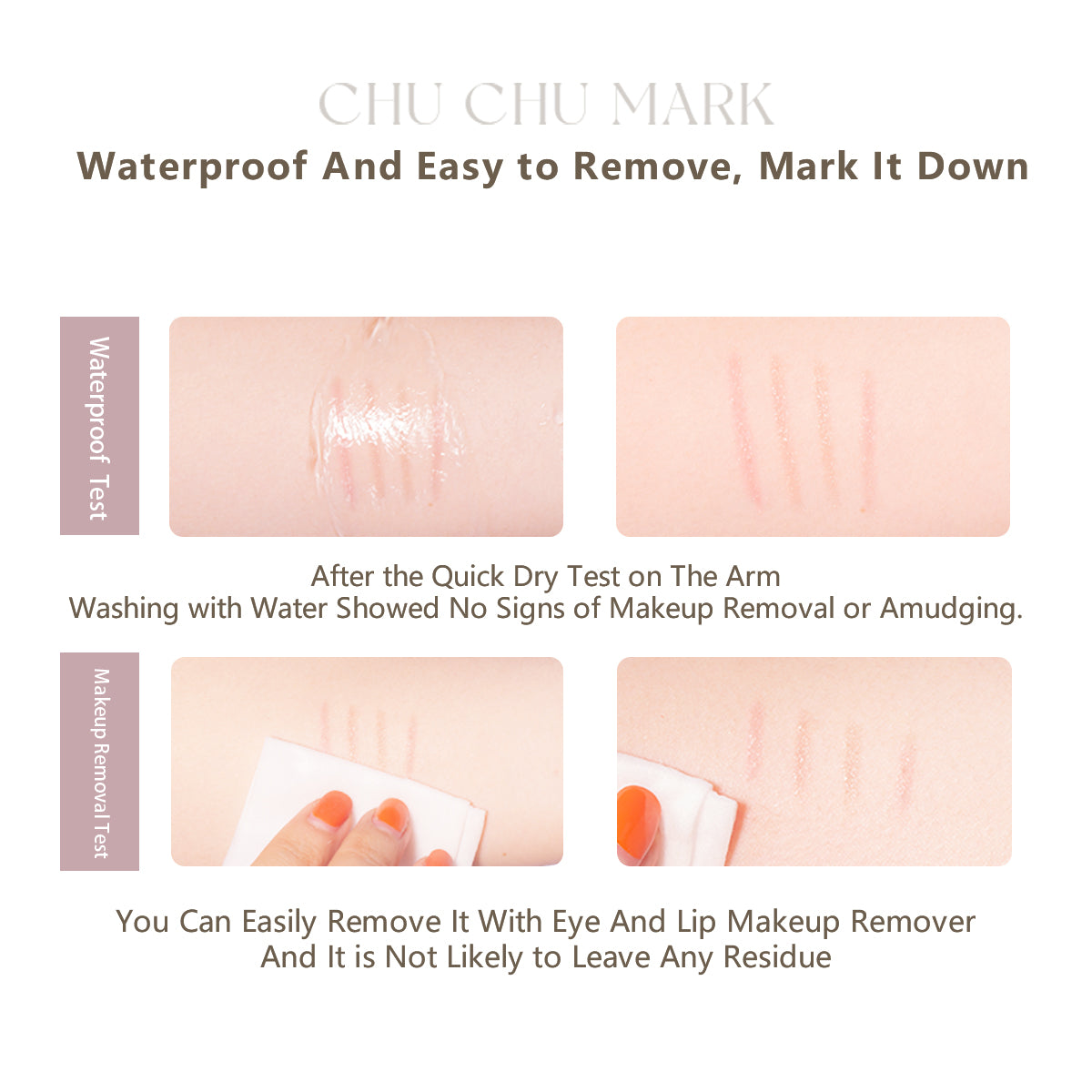 Collection of Chu Chu Mark Augensäcke Seidenraupenstift in a gallery layout