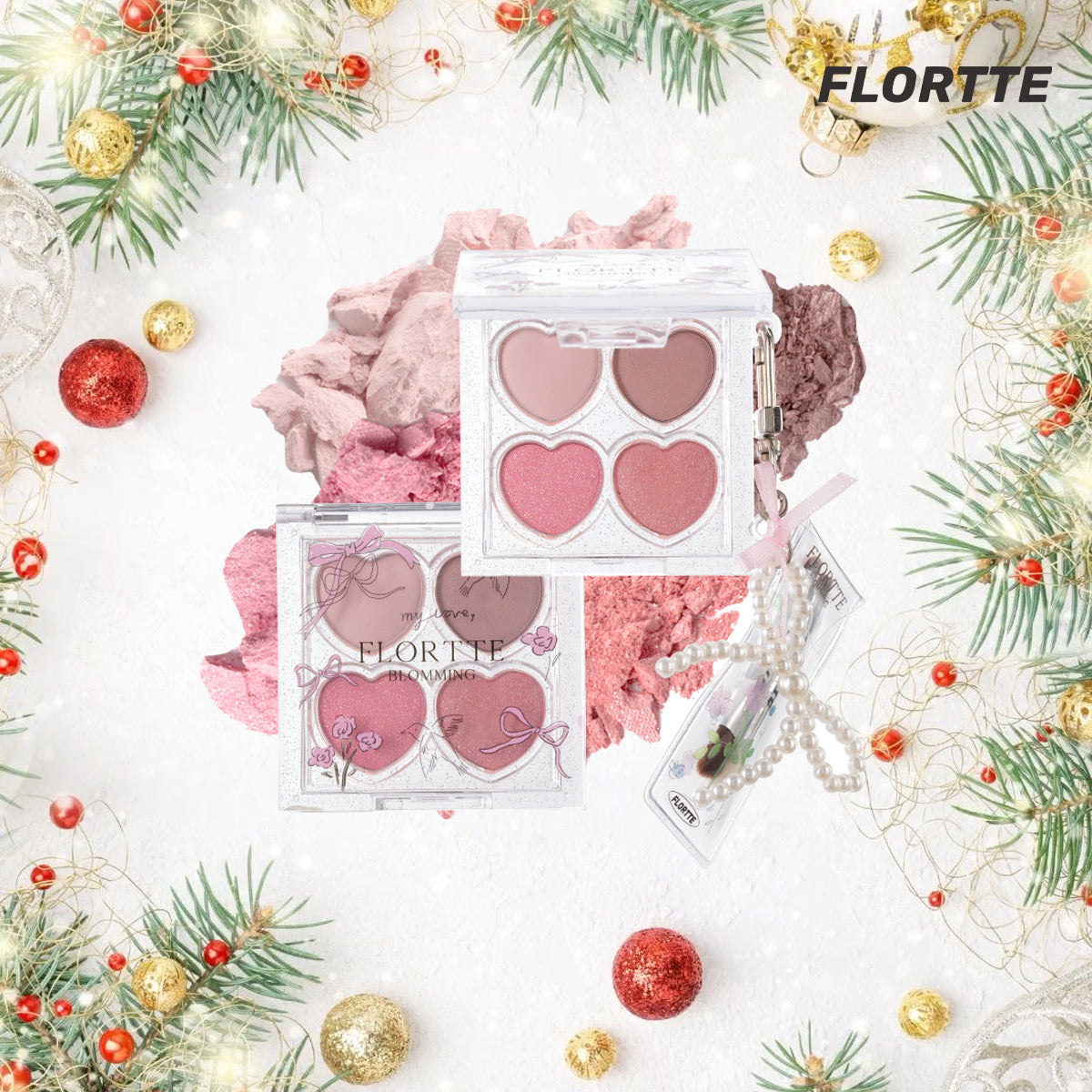 Collection of Love Yourself 4-Farben-Lidschattenpalette in a gallery layout