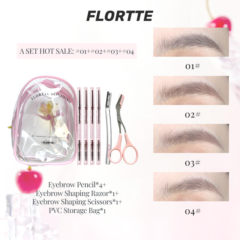 Collection of Small Machete Eyebrow Pencil Gift Set in a gallery layout