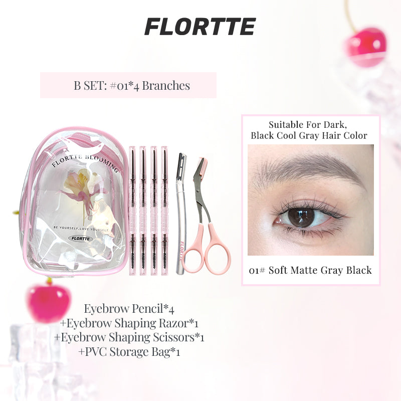 Small Machete Eyebrow Pencil Gift Set