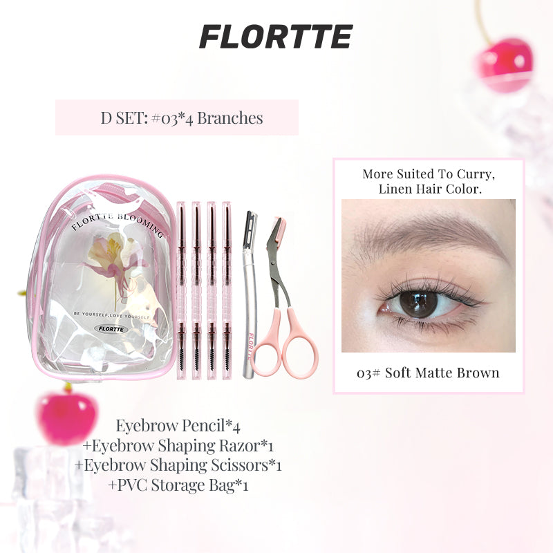 Collection of Small Machete Eyebrow Pencil Gift Set in a gallery layout