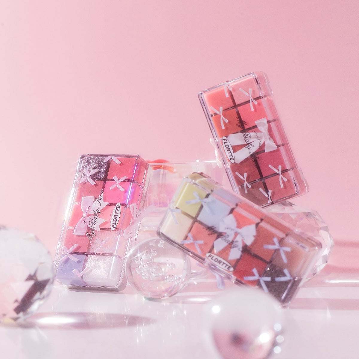 Collection of Peng Peng Princess Jelly Lip Gloss Palette in a gallery layout