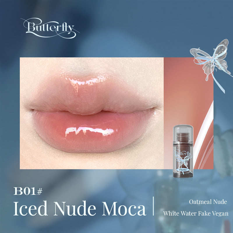 Collection of Twin Butterfly Series Lip Serum(Pink) in a gallery layout