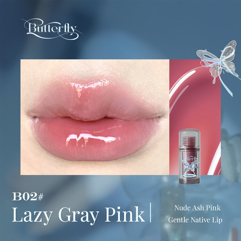 Twin Butterfly Series Lip Serum(Pink)