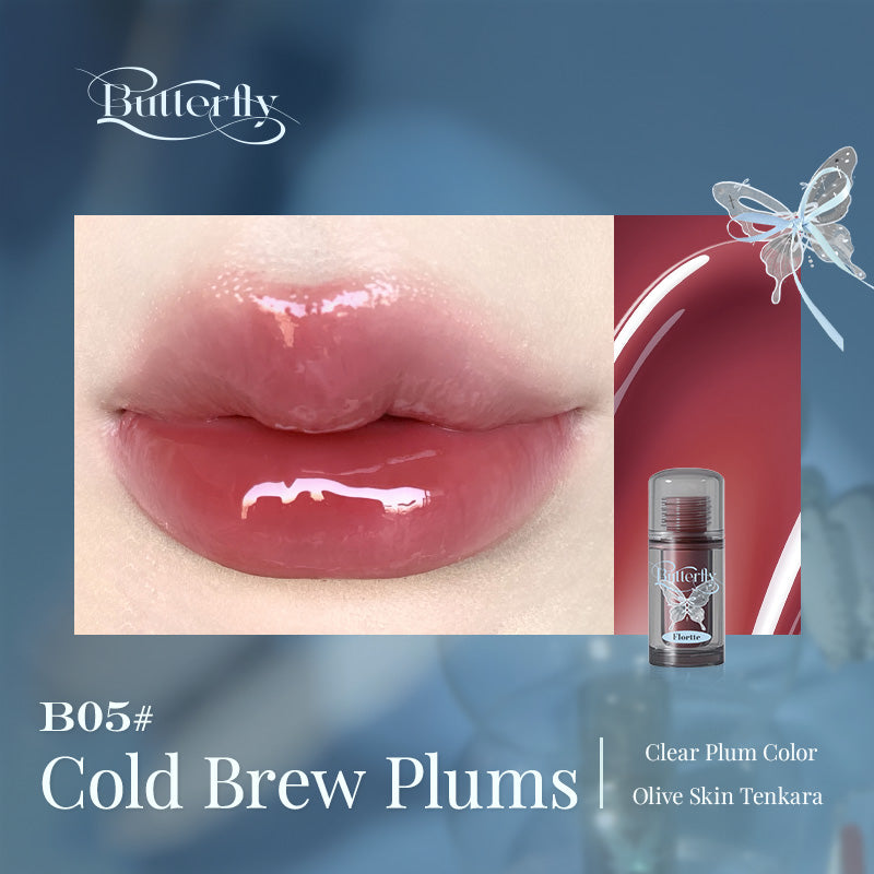 Twin Butterfly Series Lip Serum(Pink)