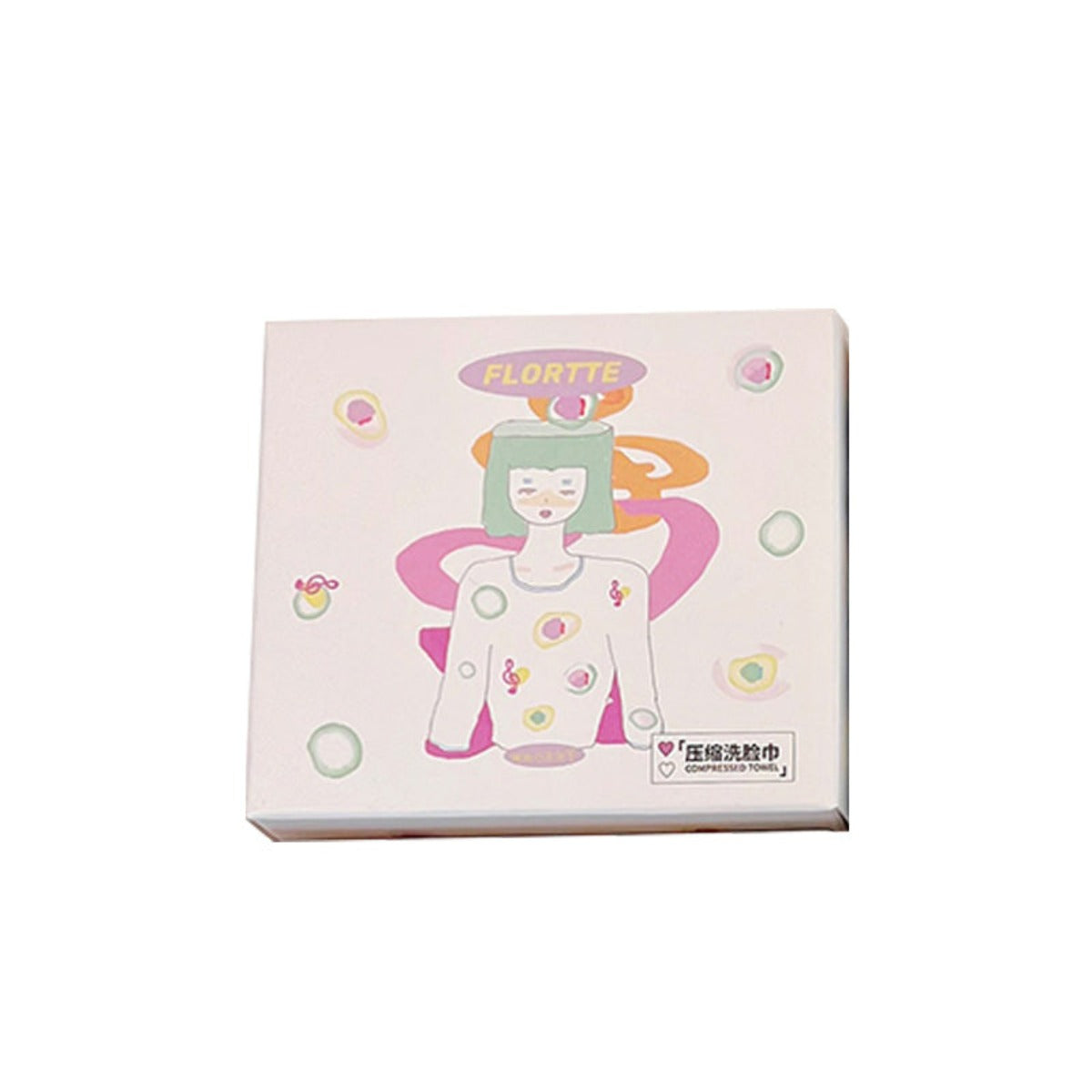 Collection of Wackky Girl‘s World Compression Wash Towel in a gallery layout