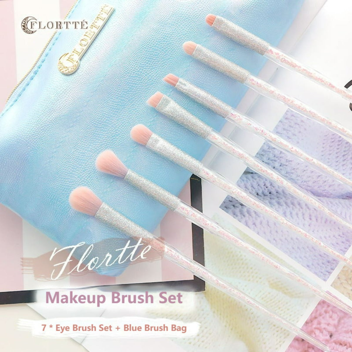 Collection of Einhorn Make-up-Pinsel-Set in a gallery layout