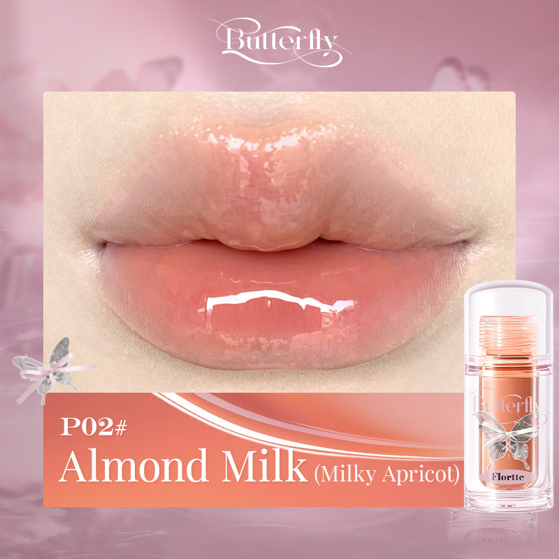 Collection of Twin Butterfly Series Lip Serum(Pink) in a gallery layout