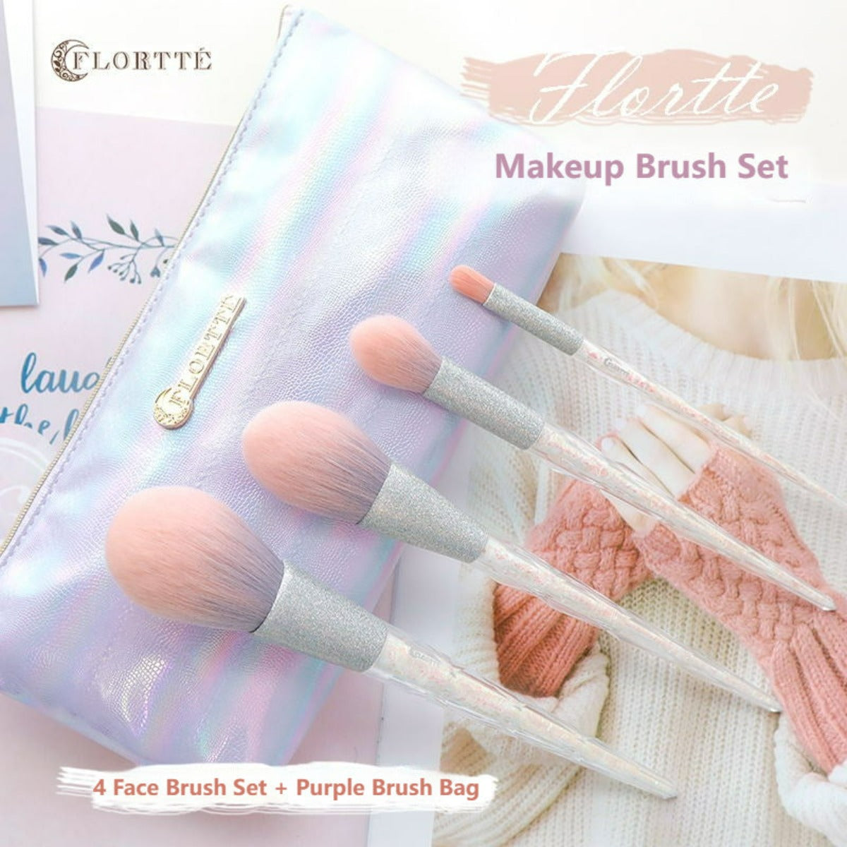 Collection of Einhorn Make-up-Pinsel-Set in a gallery layout