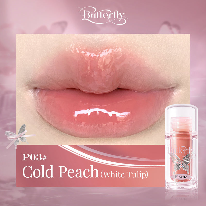 Twin Butterfly Series Lip Serum(Pink)