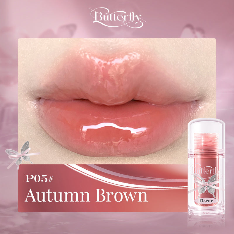 Twin Butterfly Series Lip Serum(Pink)