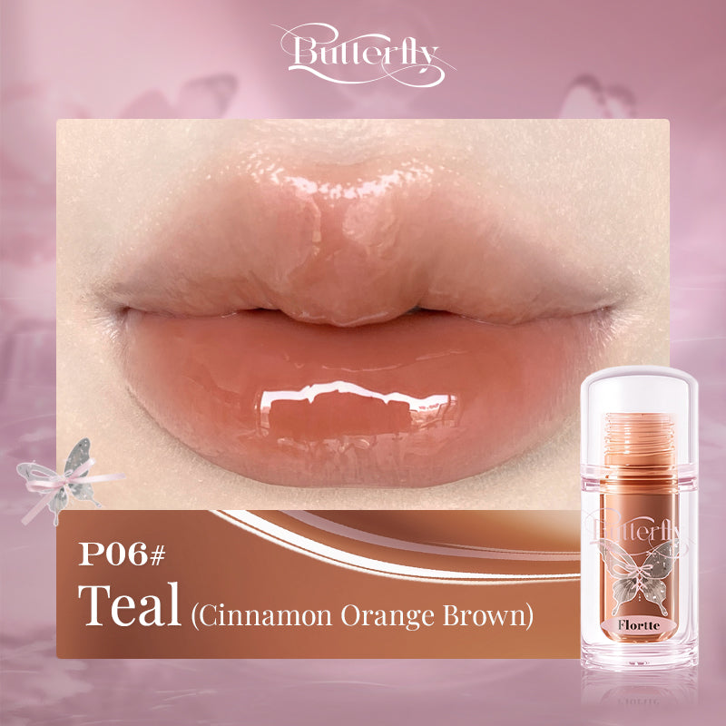 Twin Butterfly Series Lip Serum(Pink)